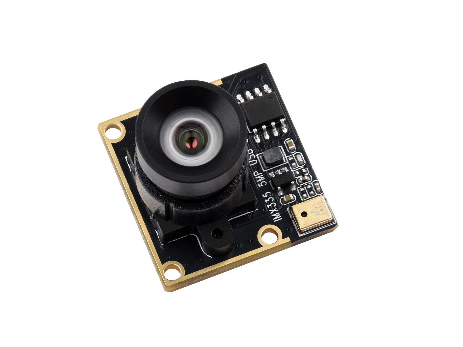 Raspberry Pi Global Shutter Camera Imx296 - Caméra USB Waveshare IMX335 5MP (C)