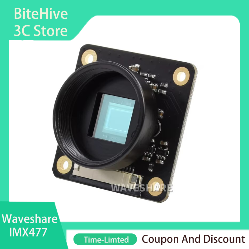 Pi Camera Module - Caméra Waveshare IMX477 12,3 MP pour