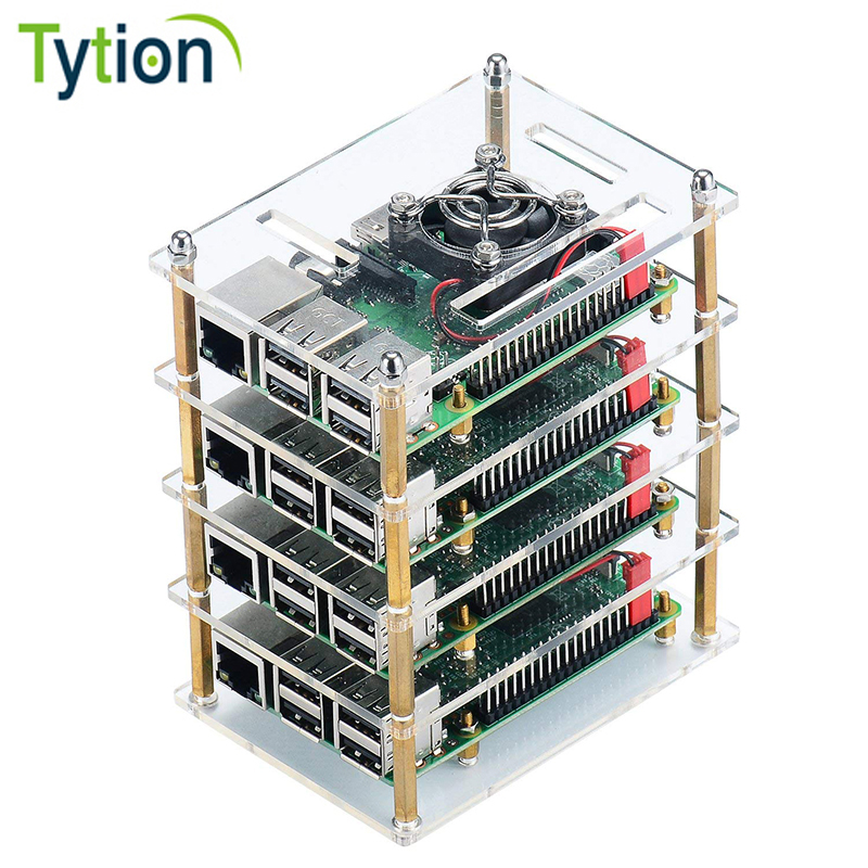 Pi Cooler - Boîtier Raspberry Pi 4B 3B 3B