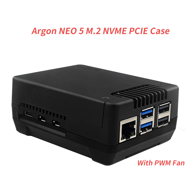 Argon NEO 5 M.2 NVME PCIE boît - Pi 5 Case avis et prix