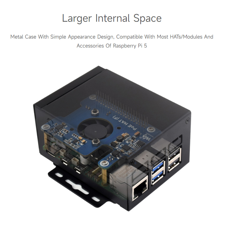 Boîtier métallique de qualité  - Pi 5 Case avis et prix