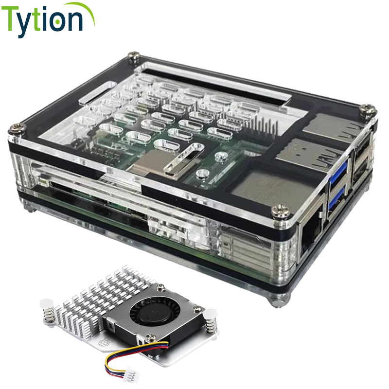 Boîtier Raspberry Pi 5 à 9 cou - Pi 5 Case avis et prix