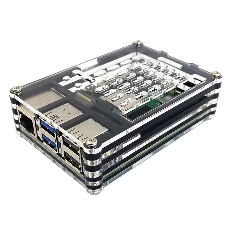 Boîtier Raspberry Pi 5 à 9 cou - Pi 5 Case avis et prix