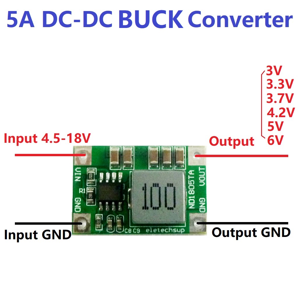 Module convertisseur DC-DC 5A, - Raspberry Pi 4 avis et prix
